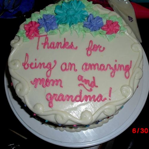 Birthday/Appreciation Cake (Double-Layer 10" Round