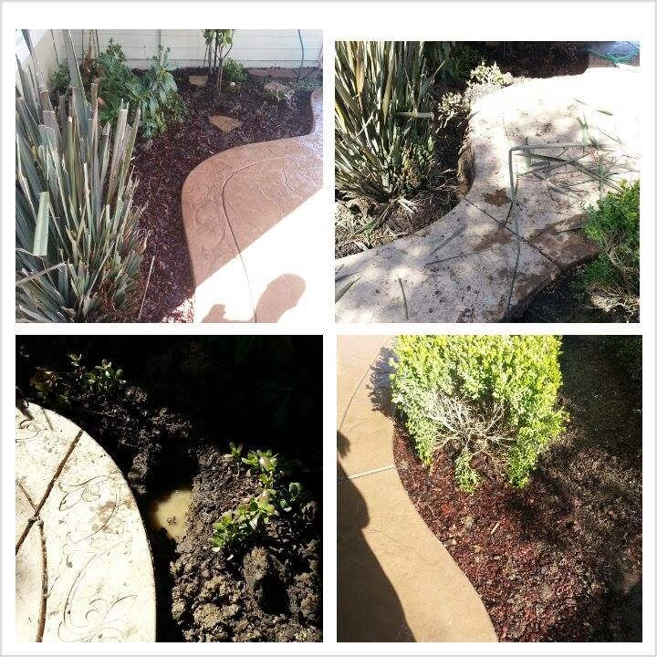 sidewalks, pipe under the cement