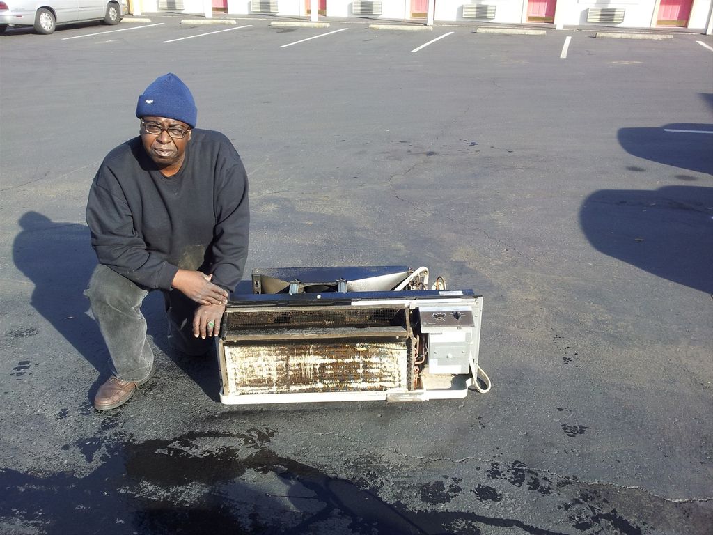I specialize in cleaning Hotel A/C units called PT