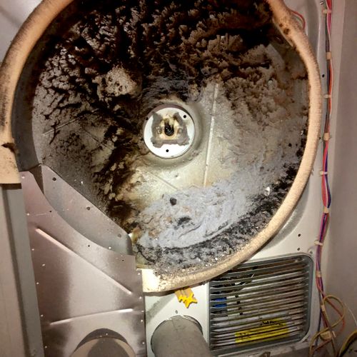 Fire in the dryer