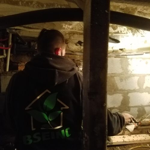 BSE reinforcing a basement 