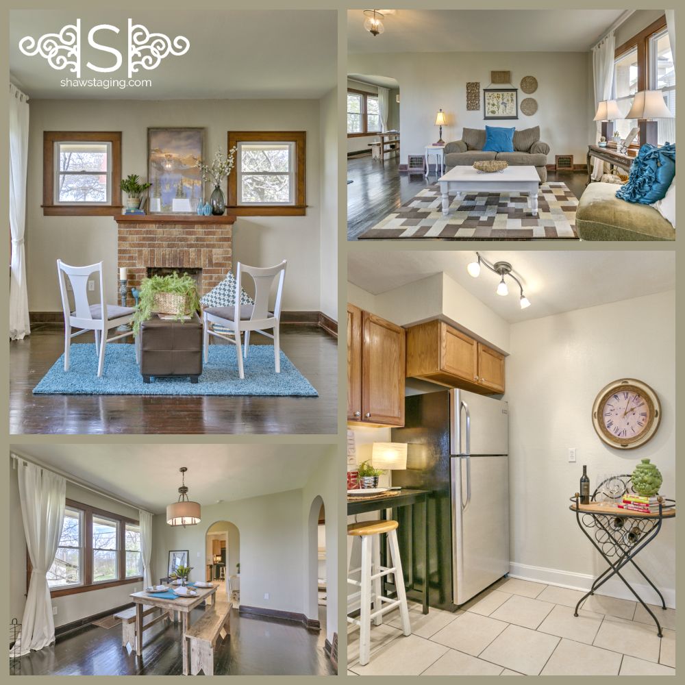 Shaw Staging of Kansas City, KS Bungalow which sol