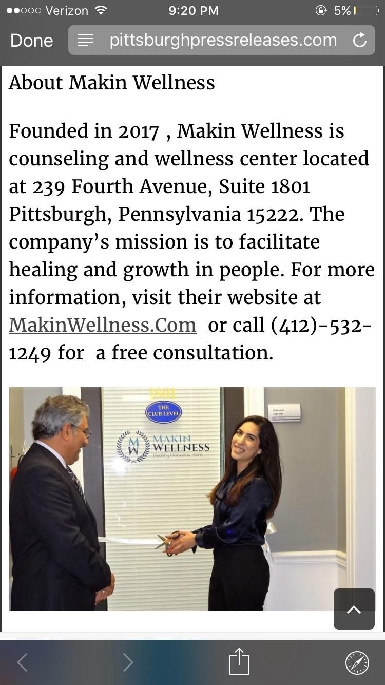 Featured on Pittsburgh Press Release