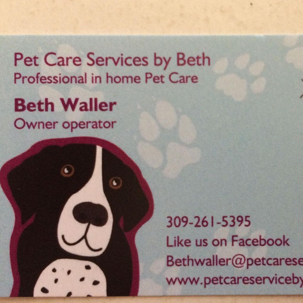 Pet Care Services by Beth