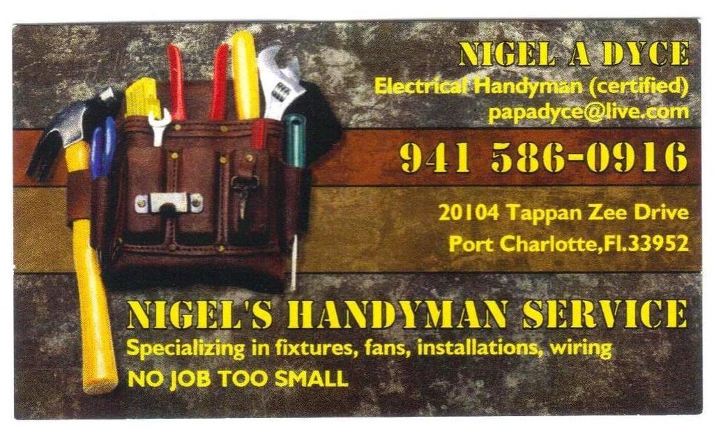 Nigel's Handyman Service
