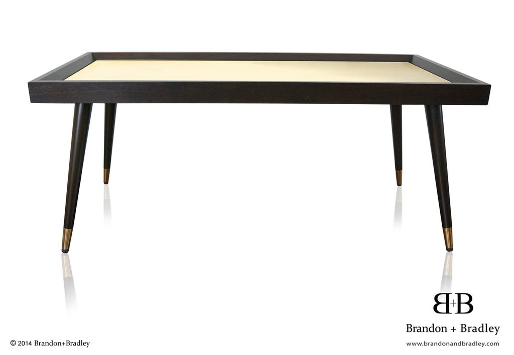 Mayfield Table
American Walnut and Solid Brass