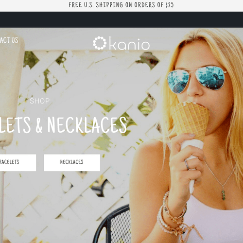 Home page of shopkanio.com