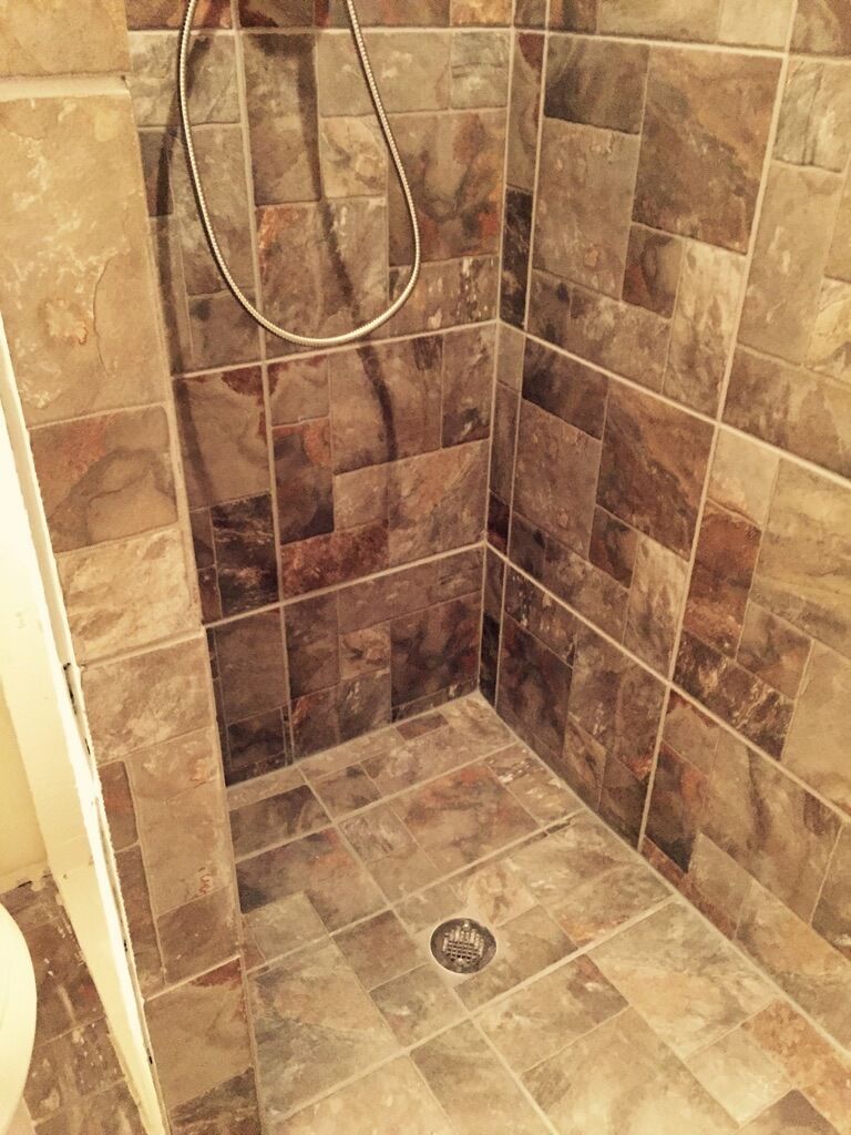 custom tiled showers