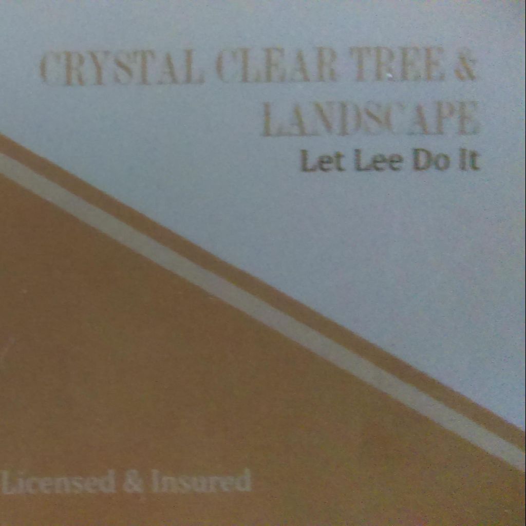 Crystal Clear Tree Trimming, Landscape & More