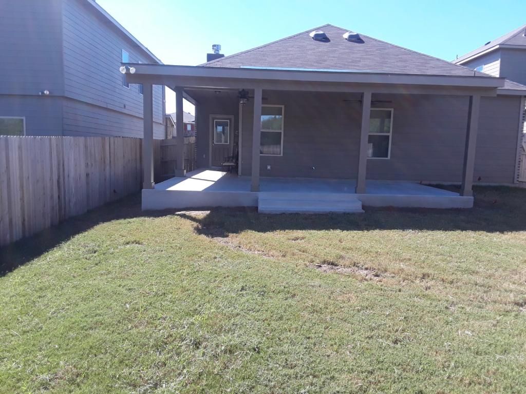 Finished Patio
