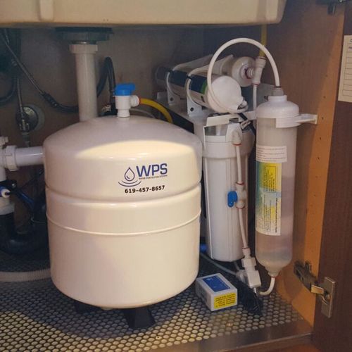 5 stage Reverse Osmosis System+ Alkaline filter( f