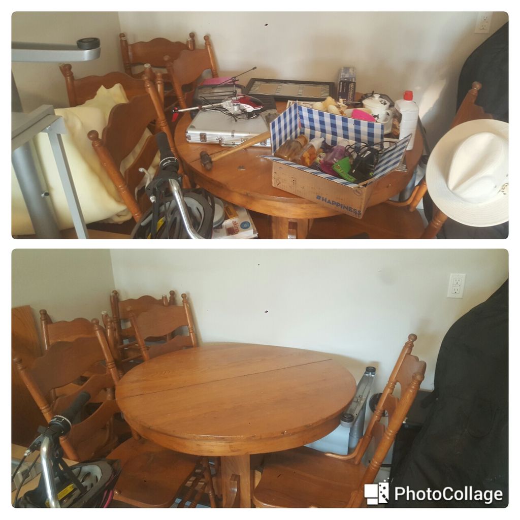 Garage - Before and After