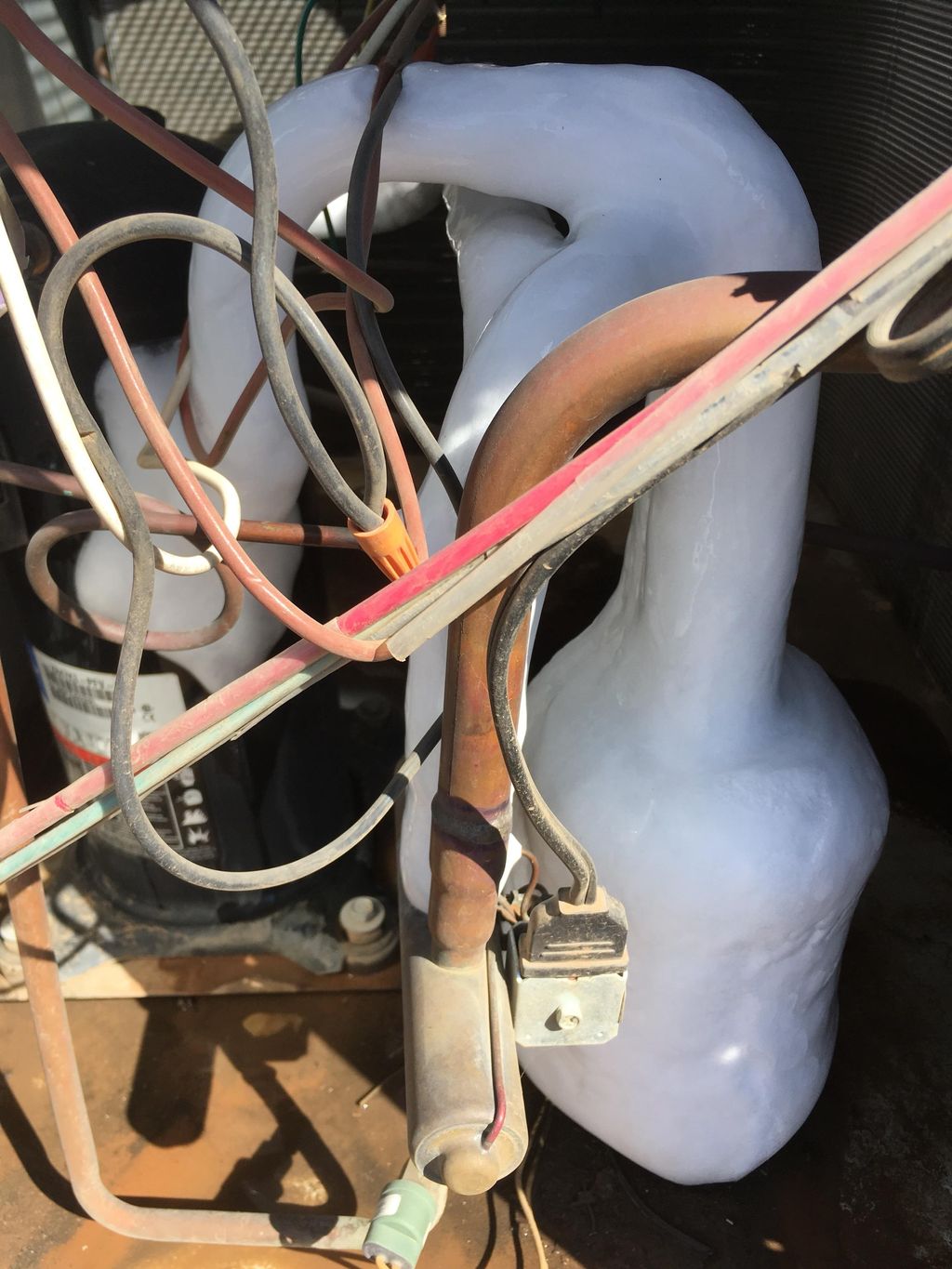 Frozen due to a bad electrical board 