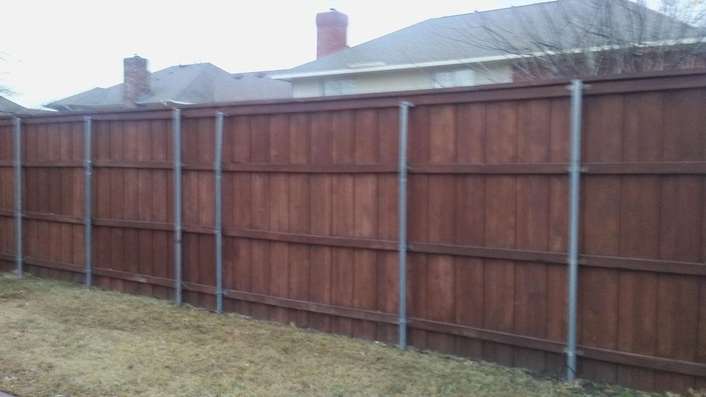 8 foot fence.