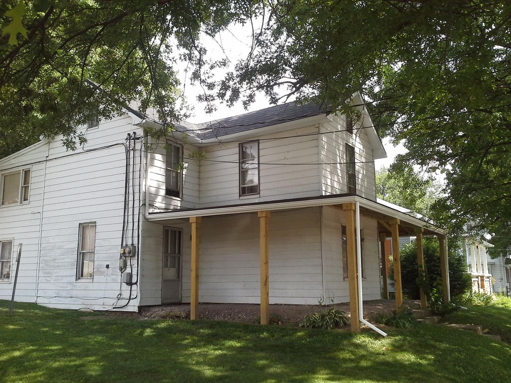 This is a porch rebuild, and re-roof project near 