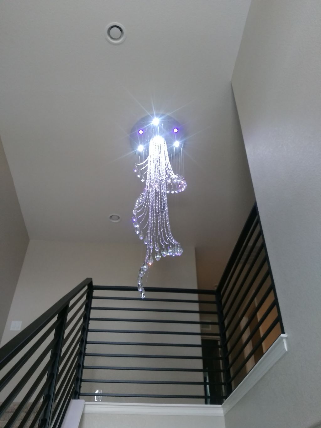 Chandelier install 25'
