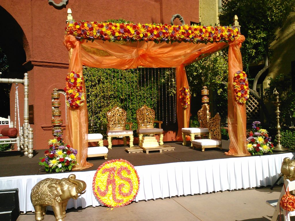 We have several Mandaps and can decorate them with