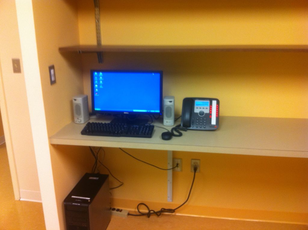 Computer and phone installation and networked. Sof