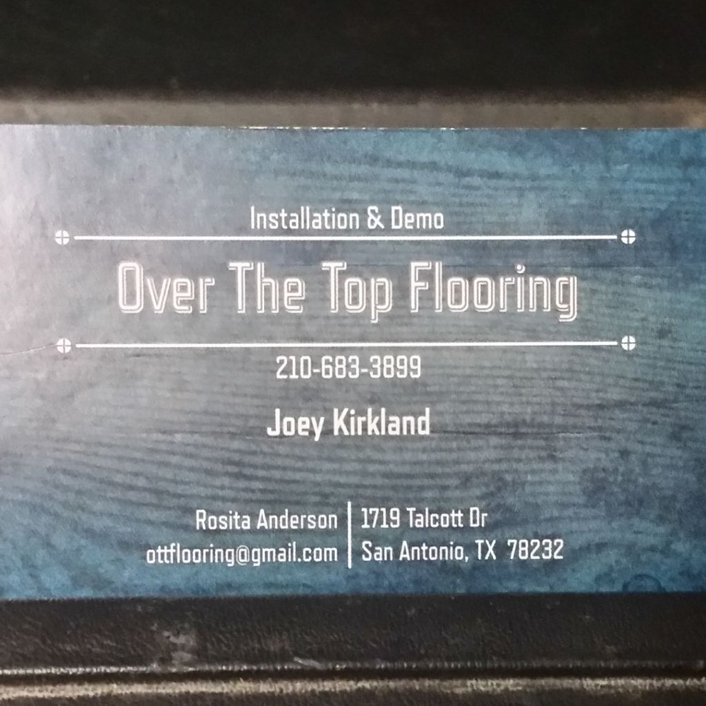 Over the top flooring and floor removal