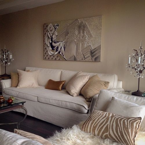 Interior Design with Commissioned Artwork, Beverly