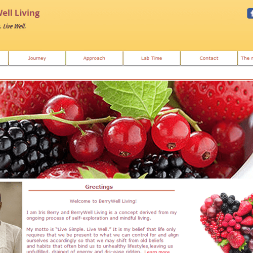Client: BerryWell Living 
http://www.berrywelllivi