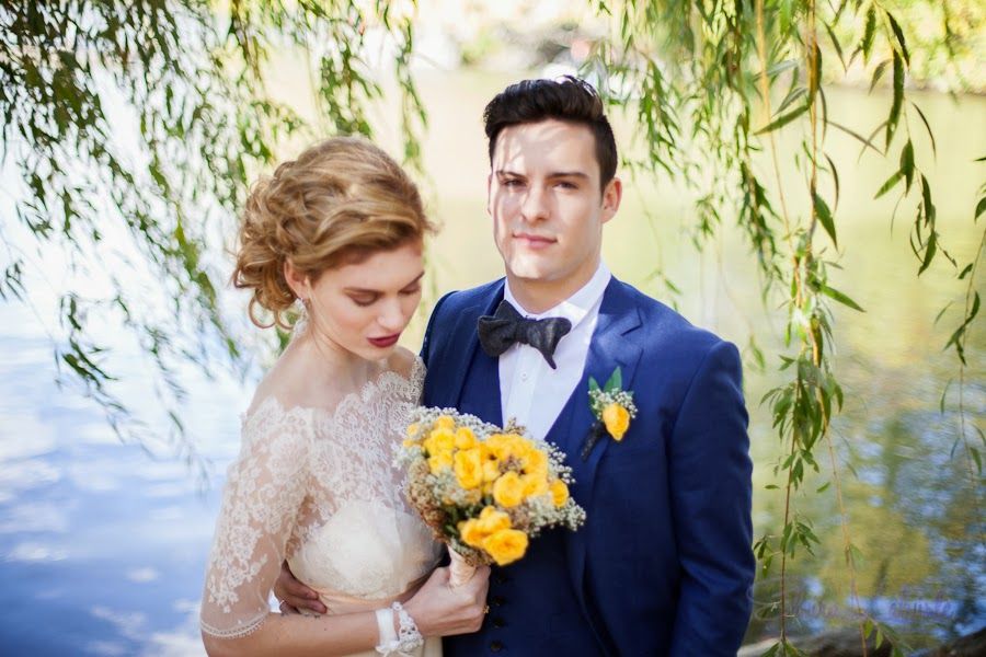 soft / natural wedding hair