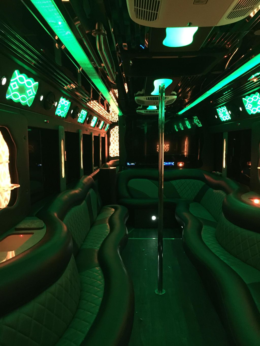Limo party bus