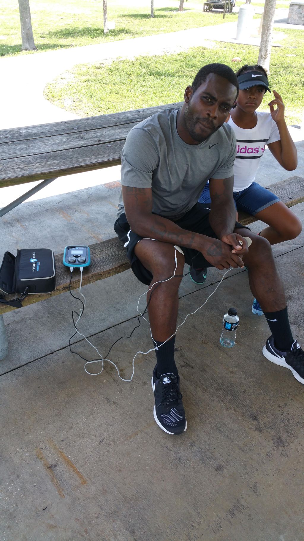 Post Recovery with my client Pro Bowl Quarterback 