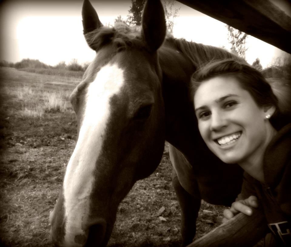 working at a horse ranch