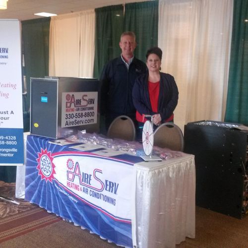 Mike and Lori at Celebrate Strongsville show meeti