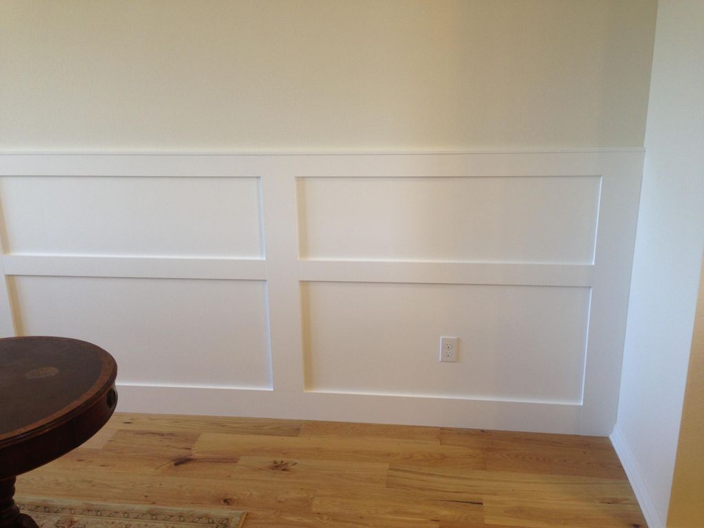 Shaker Style Wainscoting