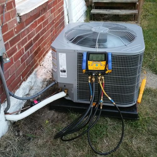 Condenser replacement