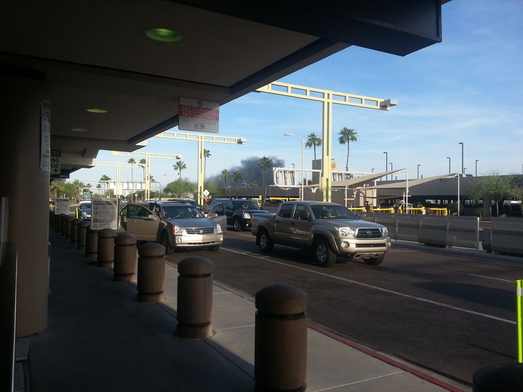 Situational Awareness Major Fire Near PHX Airport 