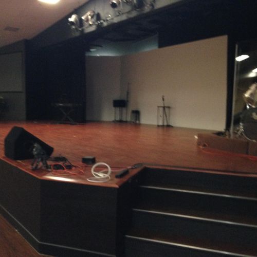 Woodlawn Event Hall Stage
