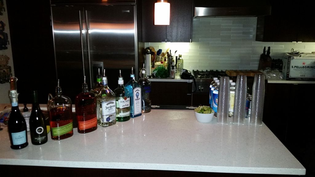 ..., or a kitchen island/counter...