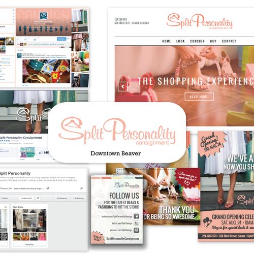Brand design and management for consignment store