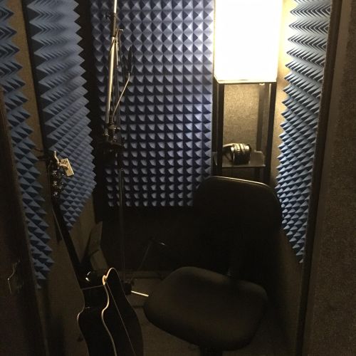 3'x5' iso booth built by Whisper Room, INC.  In co