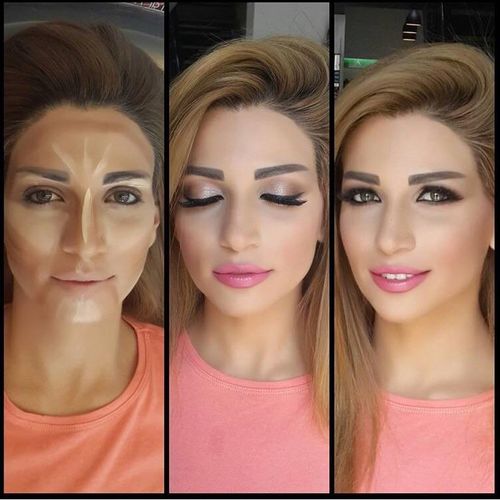 Face contouring for special event