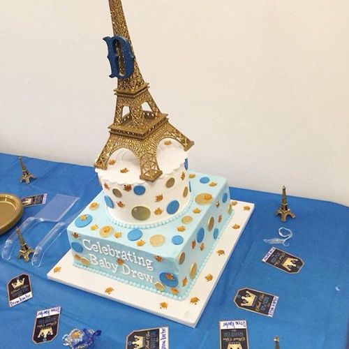 "King Of Paris" Themed Baby Shower