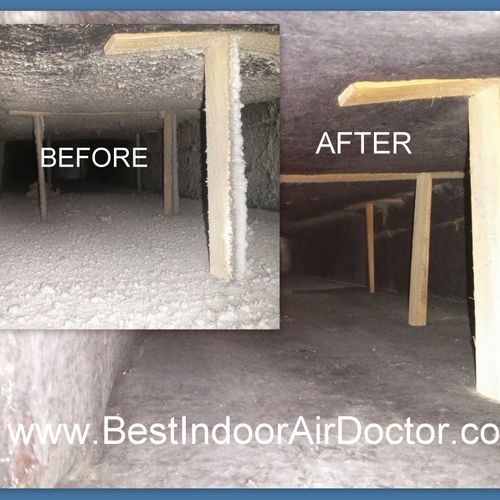 Our Air Duct Cleaning package includes the number 