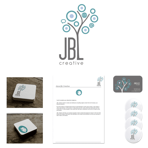 JBL Creative. Logo Design. Collaboration with DGea
