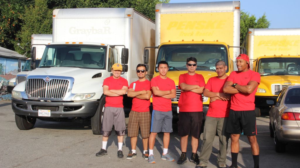 We can provide up to 12 Movers & 4 Trucks if neede