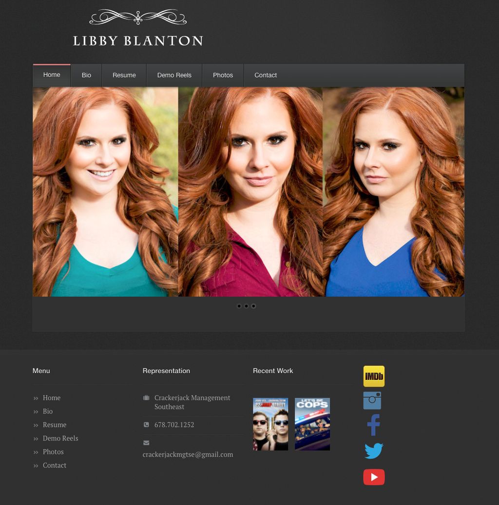 libbyblanton.com - Logo design, web development