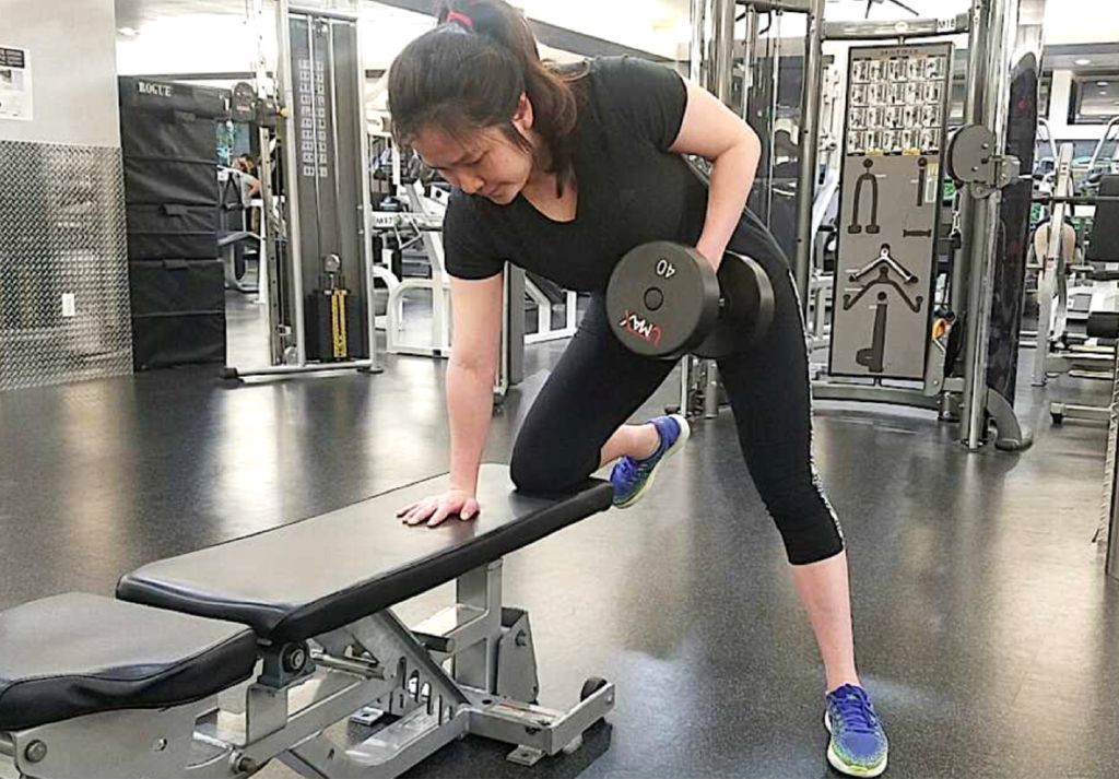 Maggie gained 23lbs muscle and lowered body fat by