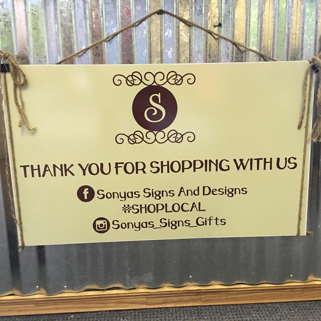 Sonya's Signs By Design & Gifts