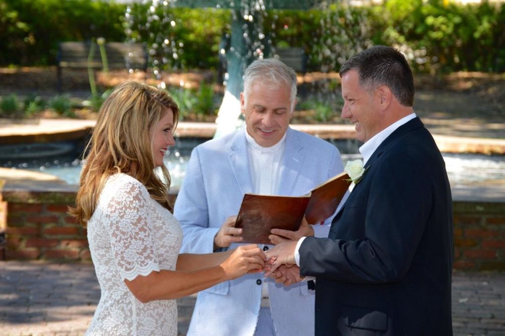 Congrats to Woody and April! Married at Columbia S