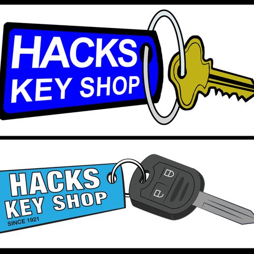 Logo update for a Lansing key shop.