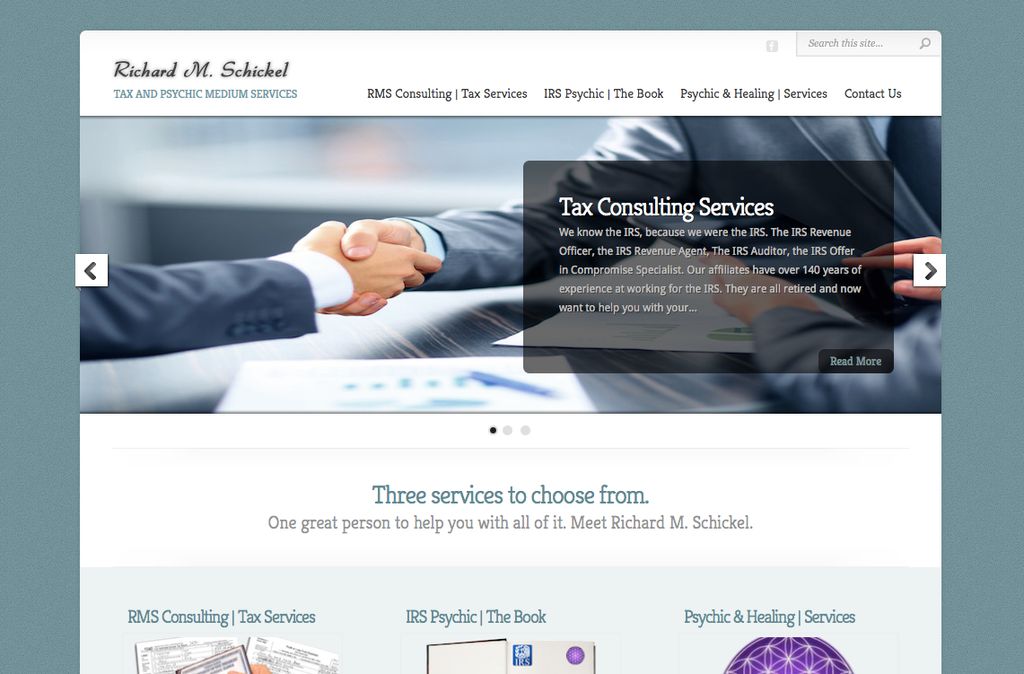 Standard WordPress Website
