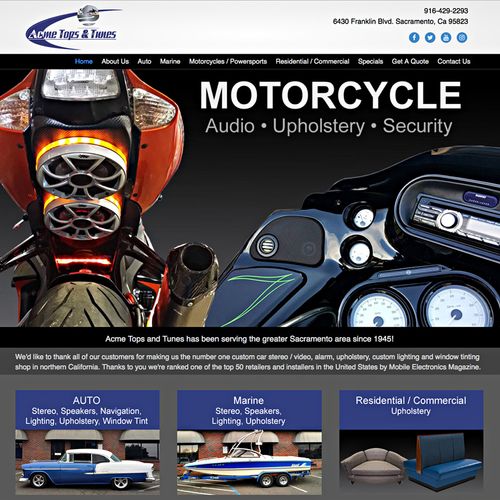 Auto-Boat-Motorcycle Website