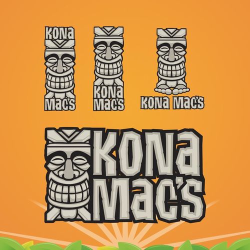 Logo design for Kona Mac's